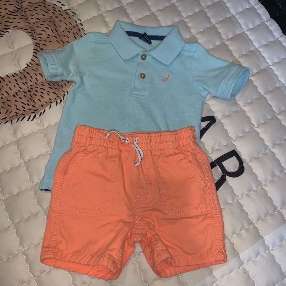 Náutica baby boy two piece set